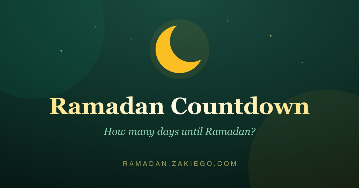 How Many Days Until Ramadan 2027? Live Countdown